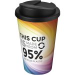 Brite-Americano jramanyag, szivrgsmentes termoszpohr, 350 ml, fekete/fehr (21049101)