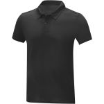 Elevate Deimos férfi galléros cool fit póló, fekete (3909490)