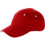 Hill 6 paneles tpzras baseballsapka, piros (9120-08CD)
