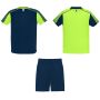 Juve uniszex sport szett, fluor green, navy blue