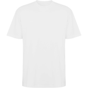 Roly Bull rvidujj uniszex oversized pl, fehr (T-shirt, pl, 90-100% pamut)