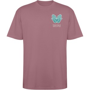 Roly Bull rvidujj uniszex oversized pl, piros (T-shirt, pl, 90-100% pamut)