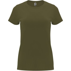 Roly Capri ni pamutpl, Militar Green (T-shirt, pl, 90-100% pamut)