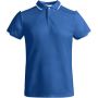 Tamil rvid ujj frfi sportpl, royal blue, white